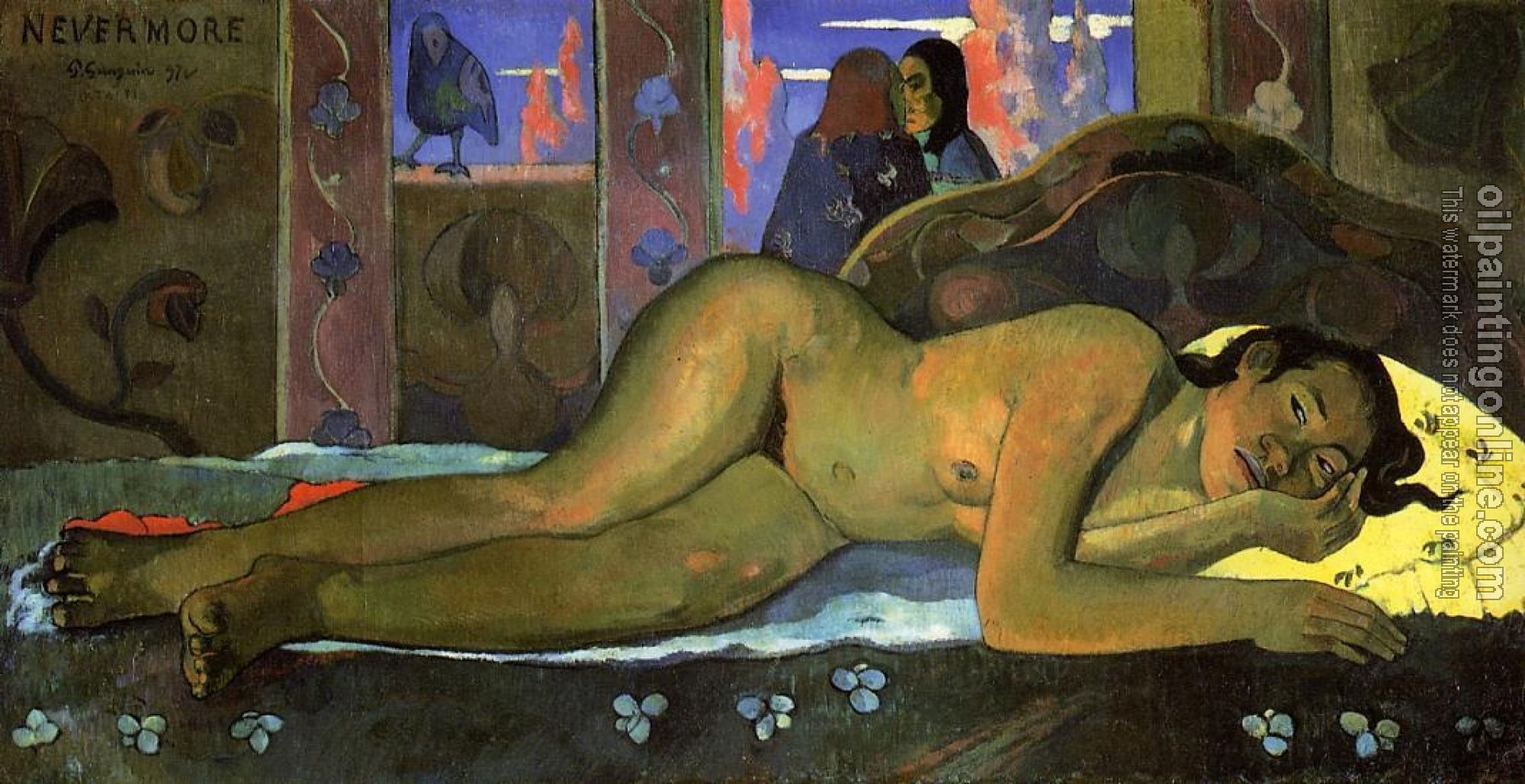 Gauguin, Paul - Nevermore, Oh Tahiti